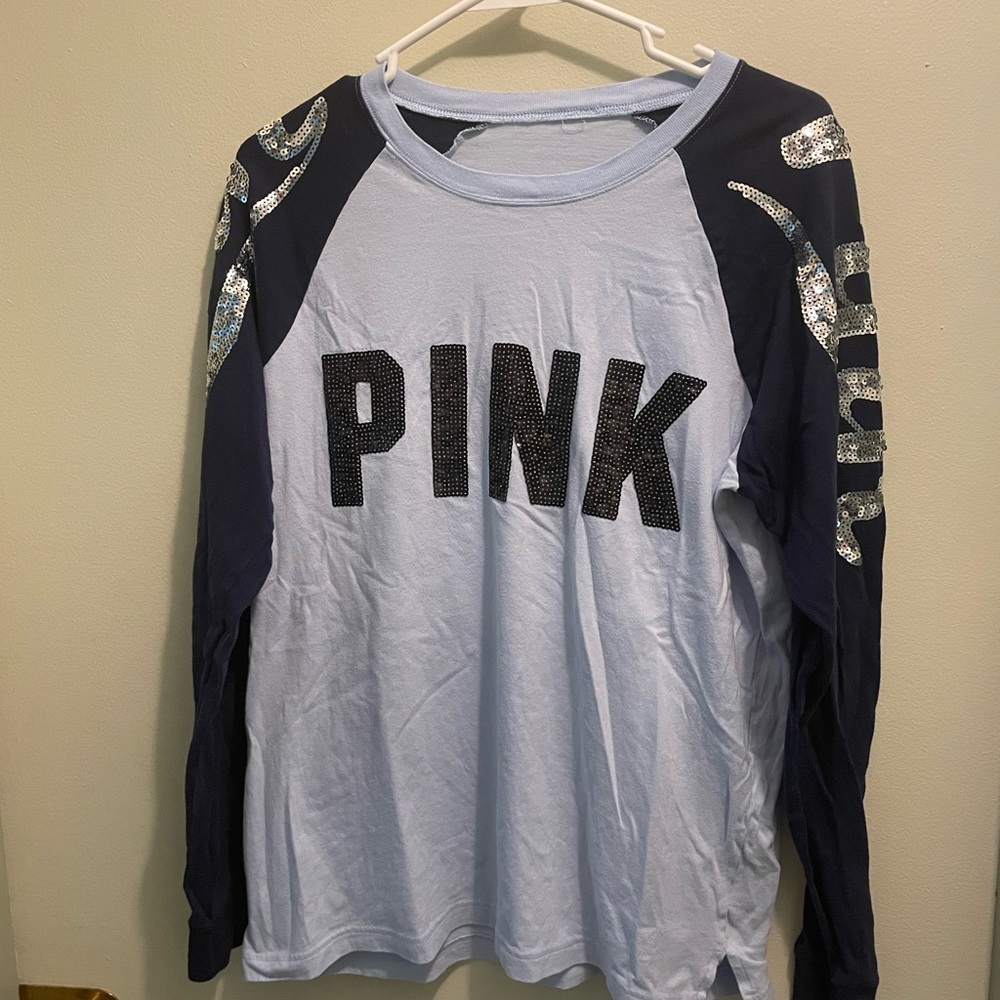 Pink pull over top